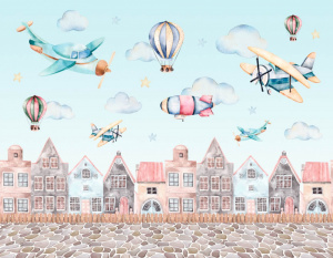 Город с самолетиками