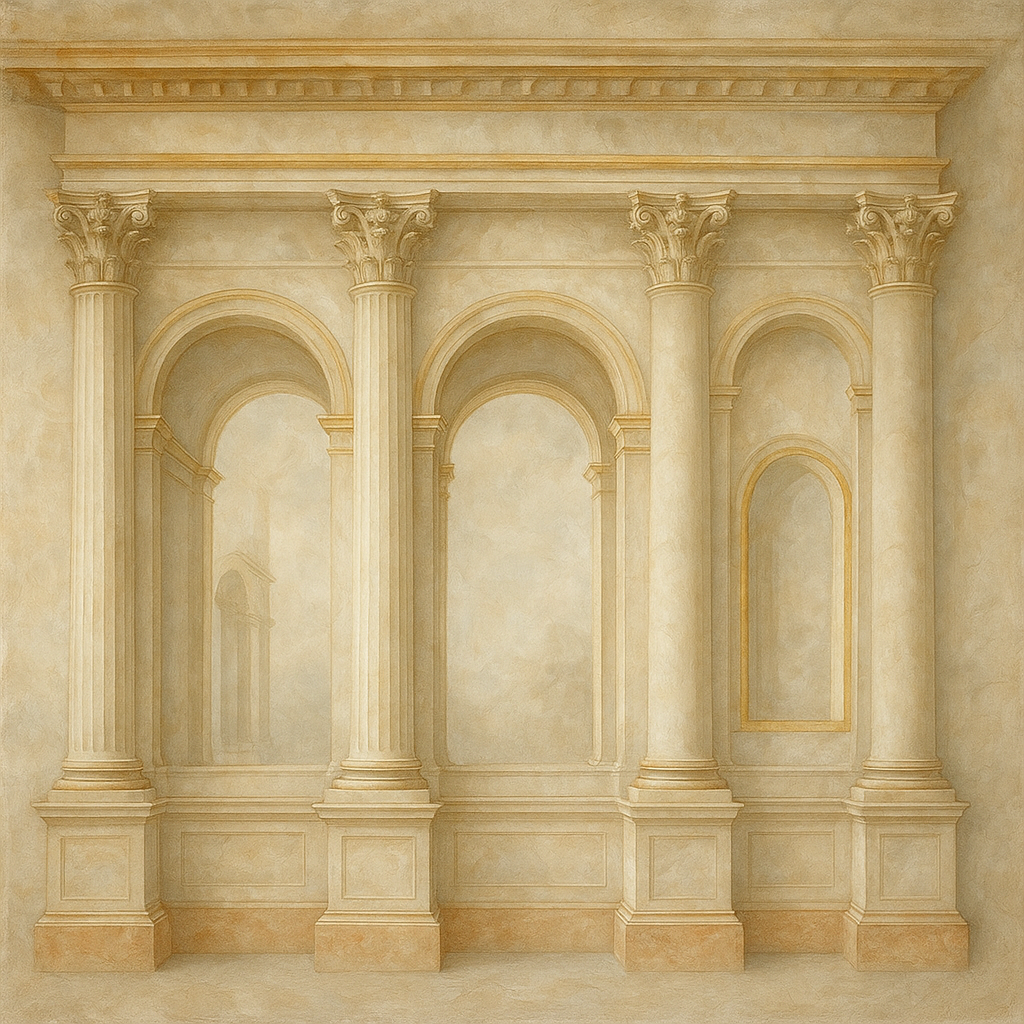 Фрески с архитектурными мотивами: создайте уникальный интерьер с Art Fresco